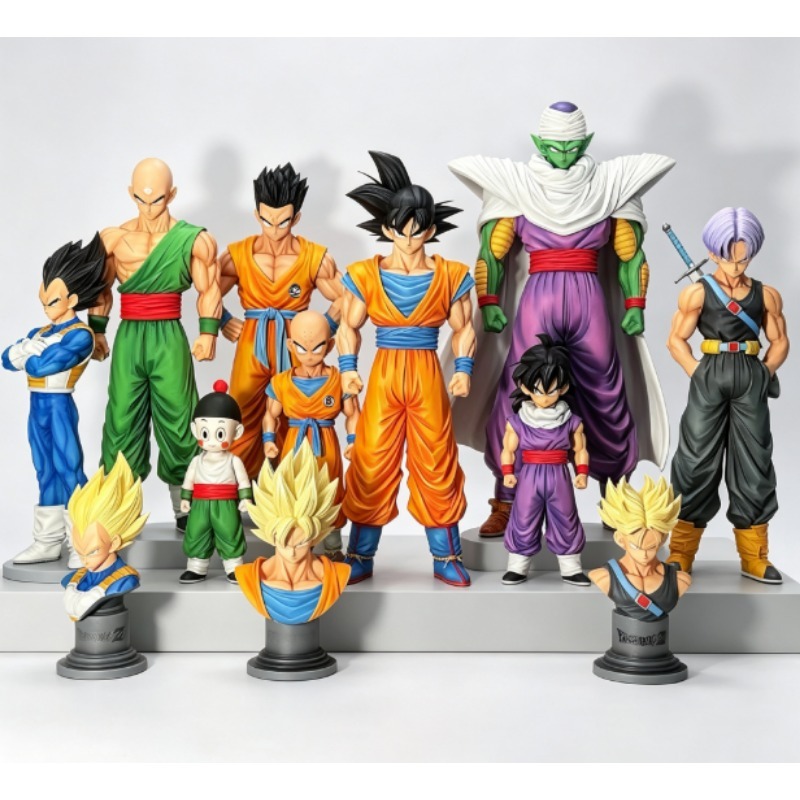 Vintage Collectible Figurines - 1 ensemble de figurines d'action en