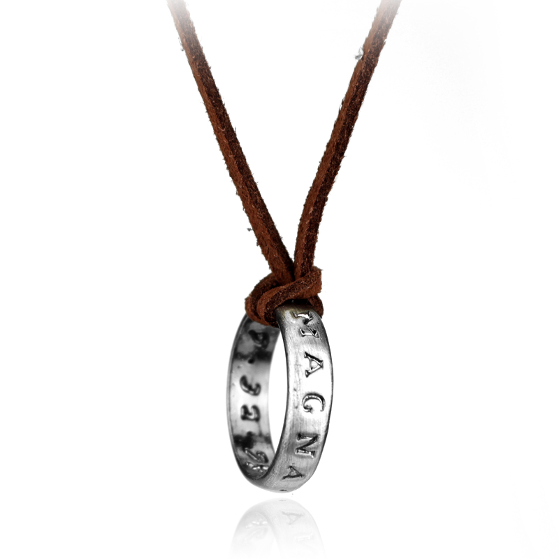 Vintage Jewelry Collection - Collier chaîne en cuir Anime Game,