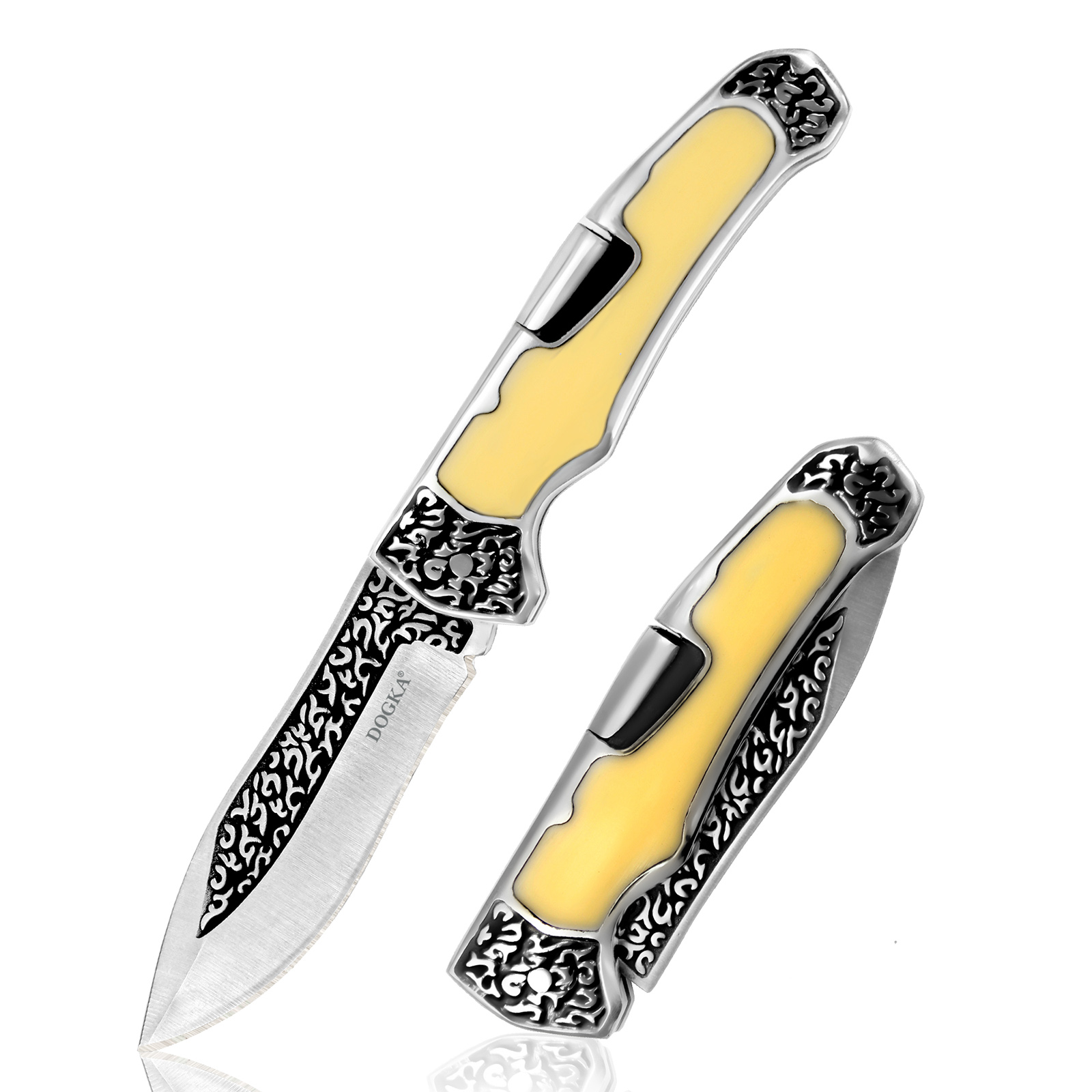 Vintage Collectible Pocket Knives - Outil de poche pliant gravé vintage,