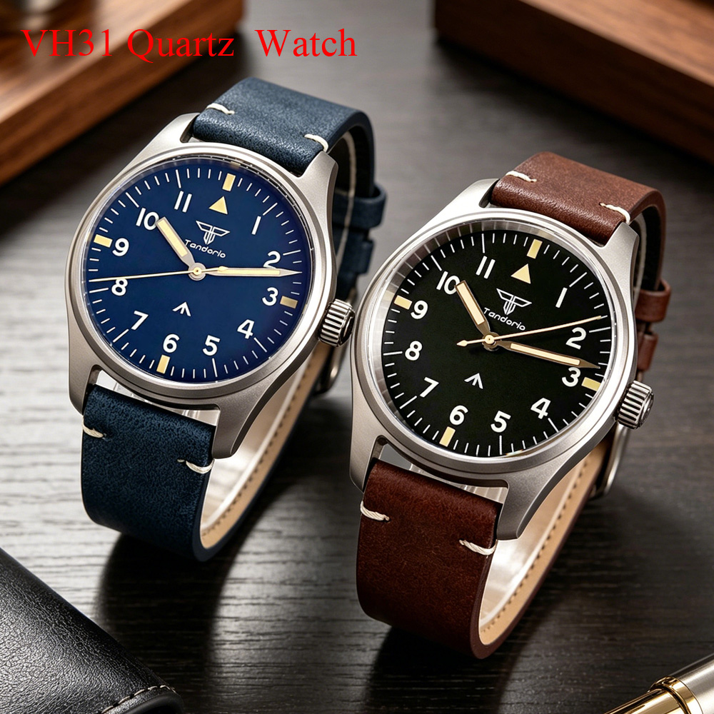 Vintage Collectible Watches - Montre pour homme Tandorio 39 mm,