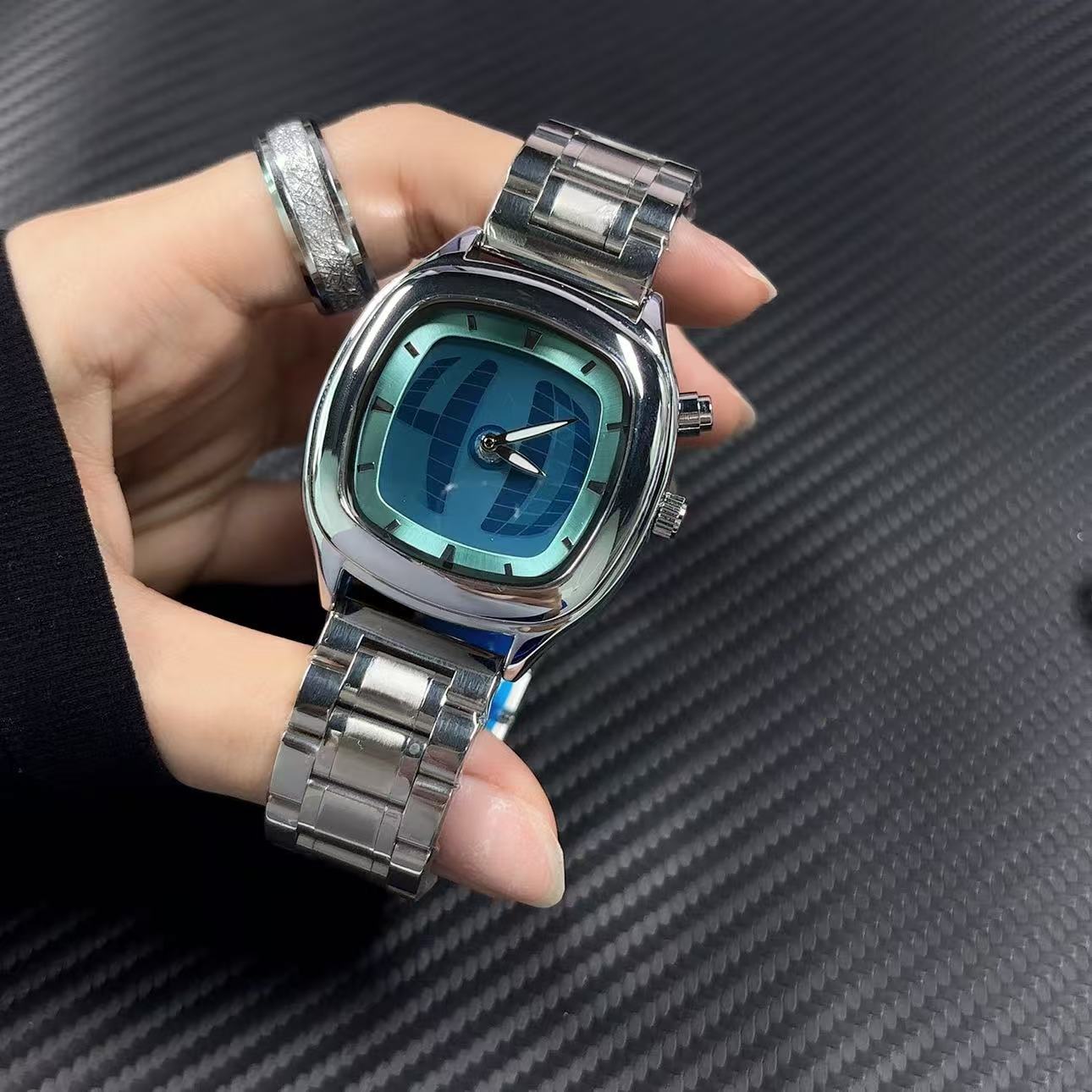 Vintage Collectible Watches - PAAZOMU Montre à quartz pour homme,