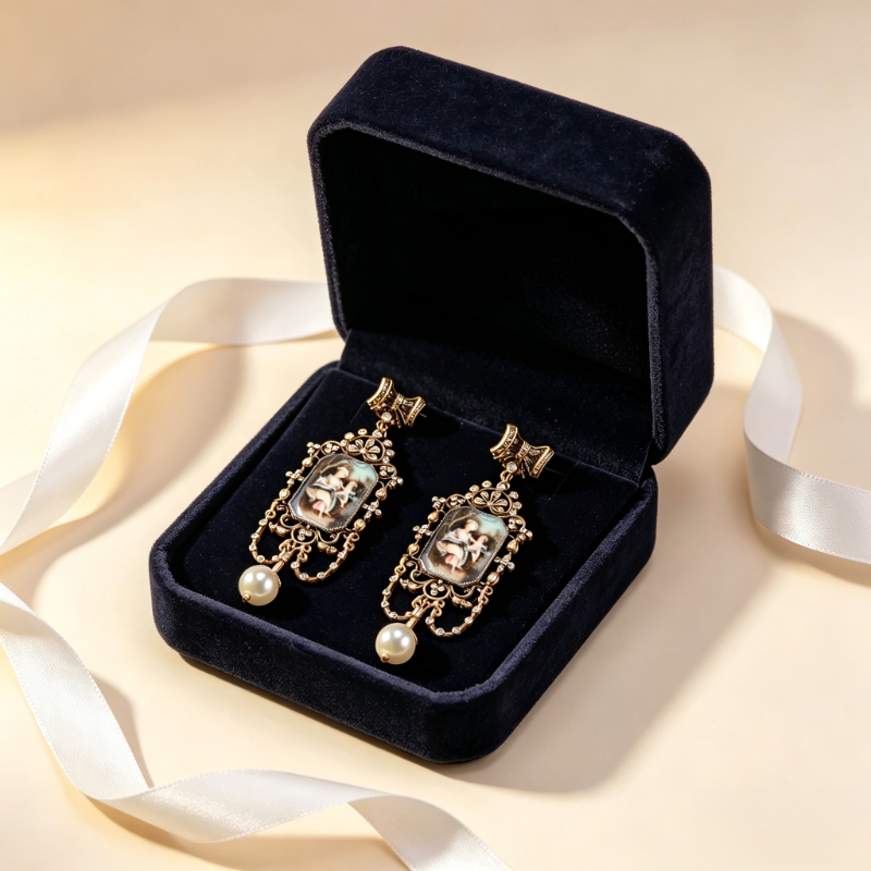Boucles d'oreilles pendantes s - Vintage Collectible Figures avis et prix