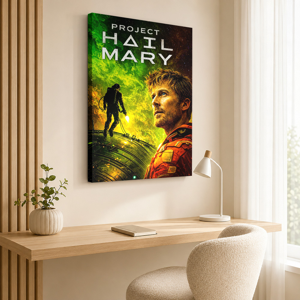 Affiche sur toile du film Proj - Vintage Collectible Figures avis et prix