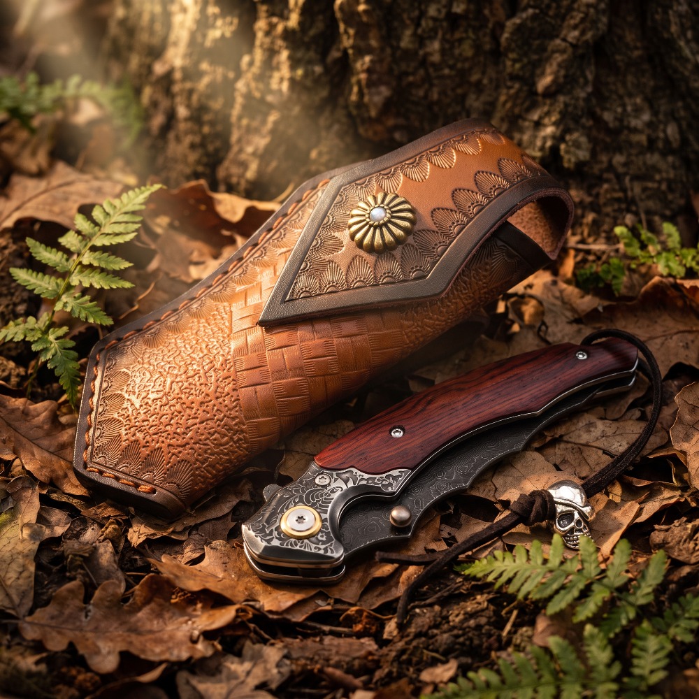Couteau pliant vintage gravé,  - Vintage Collectible Pocket Knives avis et prix