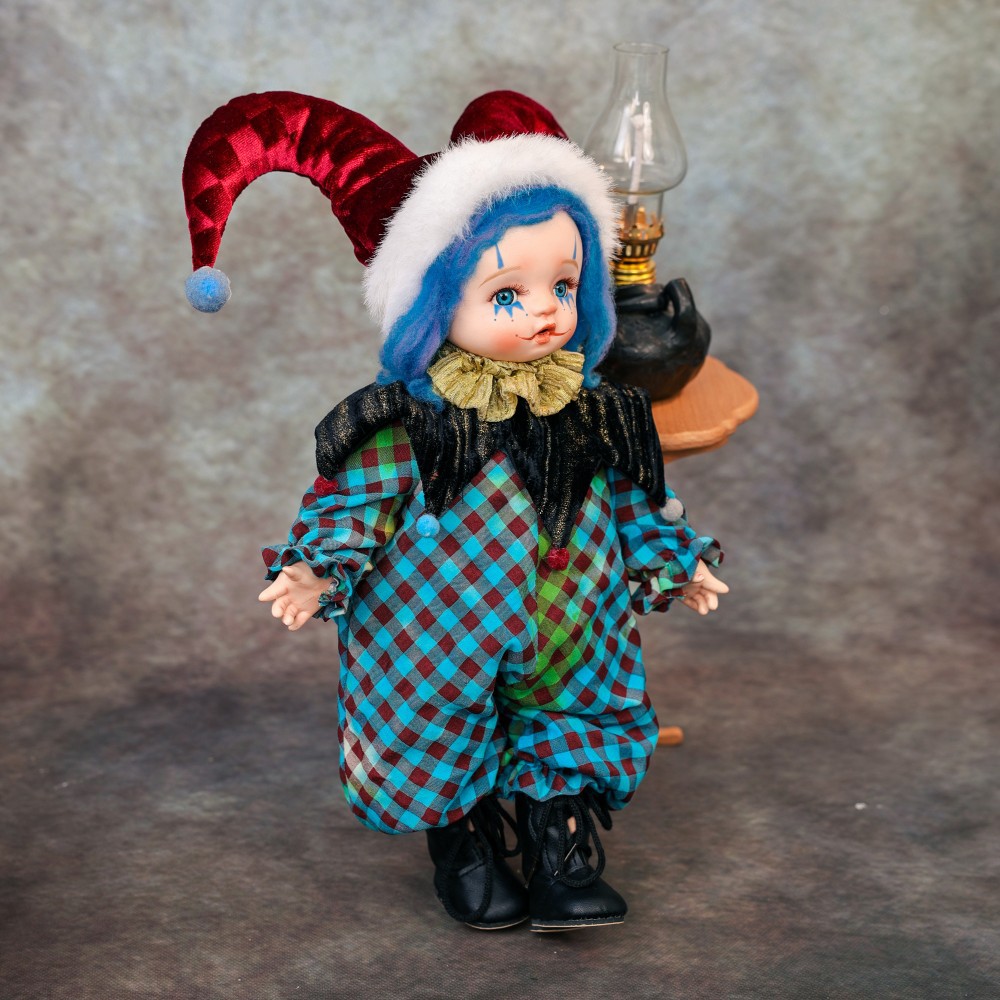 Cadeau d'Halloween, poupée clo - Vintage Collectible And Vintage Dolls avis et prix